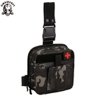 Уличная военная сумка для ног, водонепроницаемый тактический КОМПЛЕКТ ПЕРВОЙ ПОМОЩИ с системой Молле, медицинская сумка, мешок для охоты, туризма, трекинга