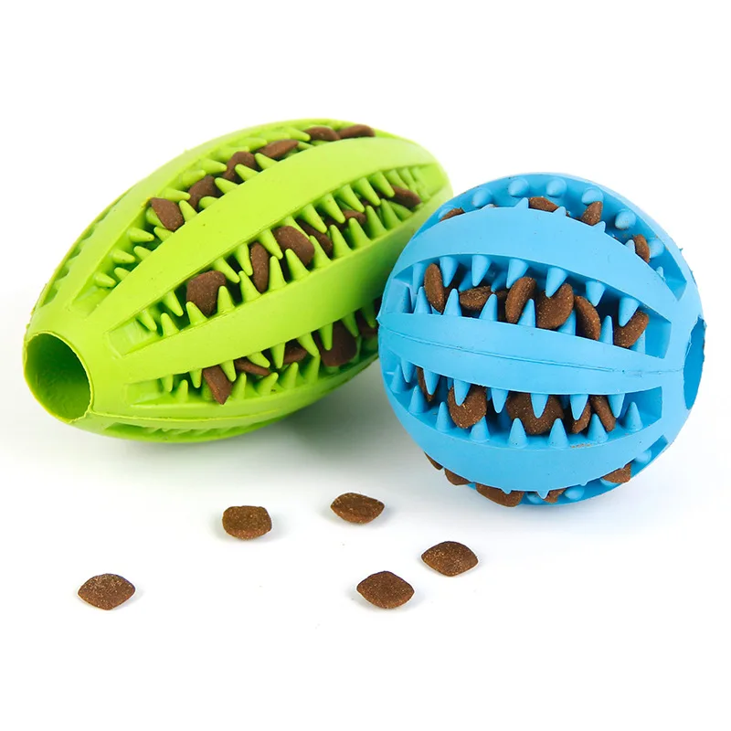 

5cm/7cm/12cm new pet watermelon ball toy dog toy ball interactive bouncing ball natural rubber leaking ball tooth cleaning ball