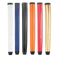 high quality sheep leather midsize golf putter grip pure handmade club grip with soft comfort material