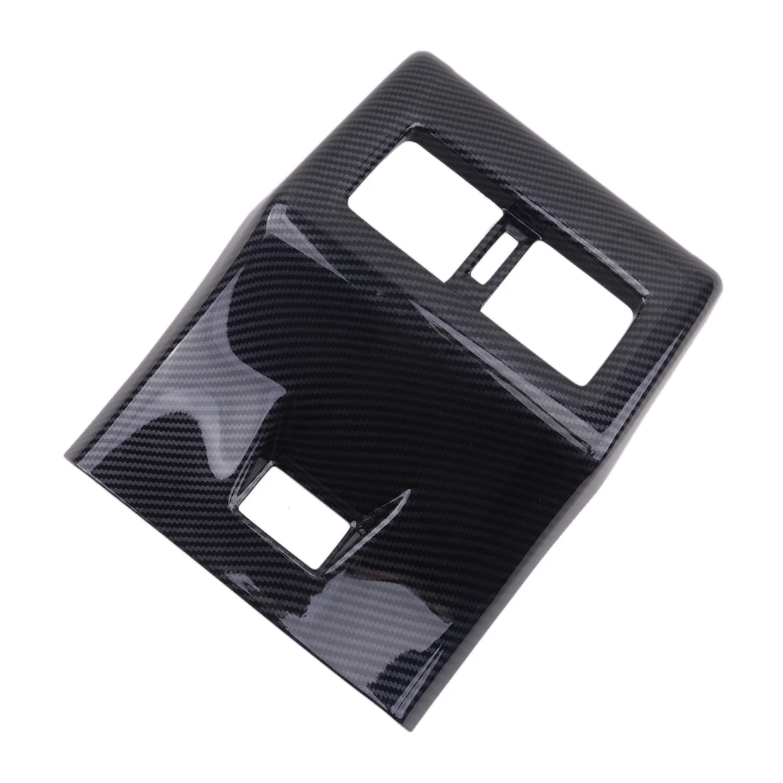 

Car Inner Rear Air Condition Outlet Vent Cover Trim Frame Fit For Toyota Camry 2018 2019 2020 Carbon Fiber Style Prevent Scratch