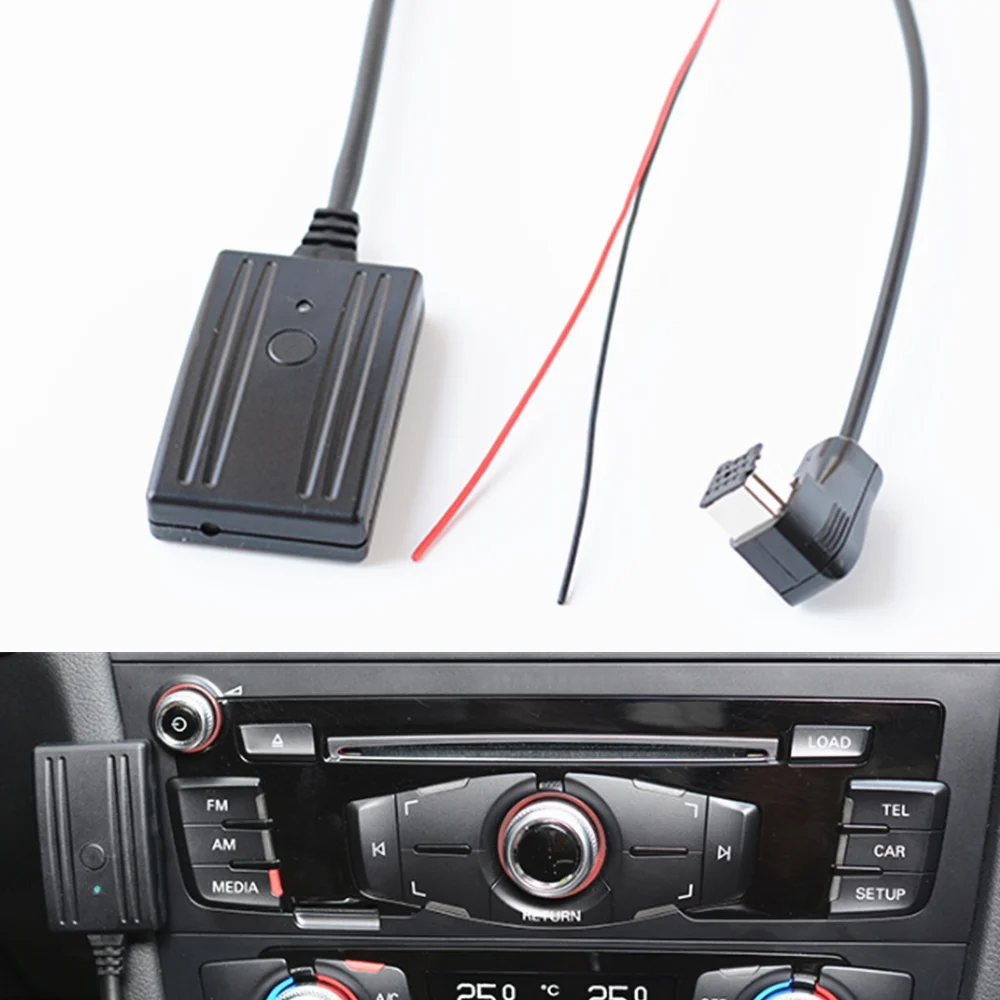 Музыкальный адаптер Bluetooth AUX беспроводной аудиокабель микрофон для Pioneer P99 P01