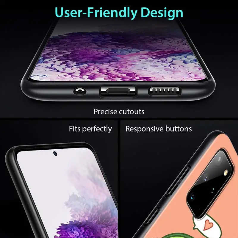 

Cute Cartoon Avocado Food for Samsung S20 FE Lite Ultra Plus A91 A81 A71 A51 A41 A31 A21 A11 A12 A01 A72 A52 A42 Phone Case