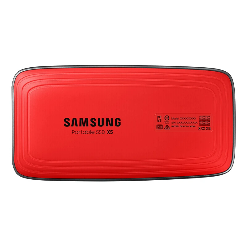

Внешний твердотельный накопитель Samsung X5, оригинальный жесткий диск для настольного ноутбука, жесткий диск 500 Гб, HD диски ТБ, портативный SSD