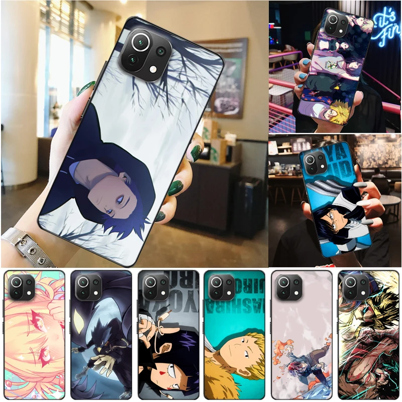 

Чехол для телефона Xiaomi 11 Lite Pro Ultra с изображением героев моя геройская академия, бакуго, Katsuki, Tomura, Boku, Dabi, Shigaraki, Todoroki, Shouto