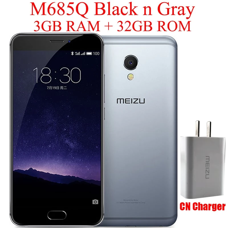 CN Q Gray 3G 32G Meizu MX6 MX 6 4 аппарат не привязан к оператору сотовой связи, 3 Гб оперативной памяти, 32 Гб встроенной памяти, сотовый телефон на процессоре MTK Helio X20 Deca Core, размер экрана 5,5 дюймов FHD Экран IMX386 12MP Камера мобильного телефона - Цвет: CN Q Gray 3G 32G