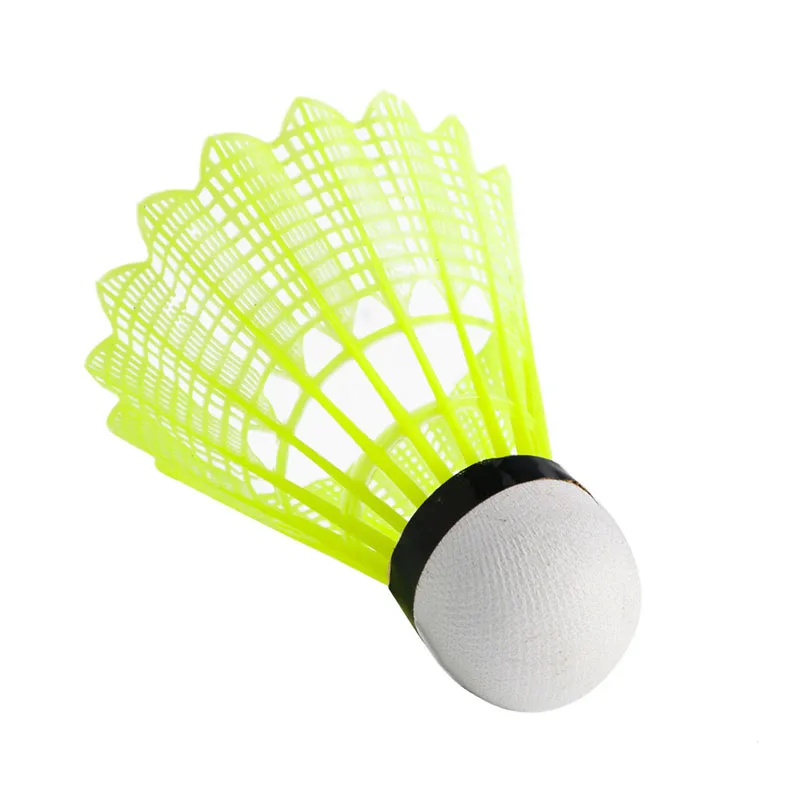 

6pcs Train Gym Fitness Yellow Nylon Shuttlecocks Badminton Ball Sport Durable 87HF