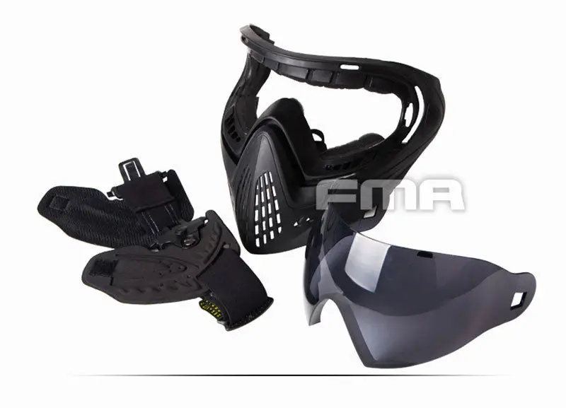 MA антизапотевающие очки для пейнтбола защита на все лицо тактическое