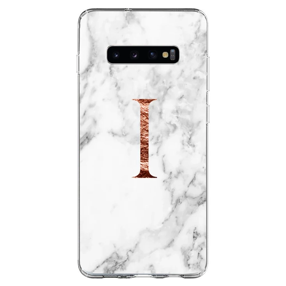 Силиконовый ТПУ чехол для samsung Galaxy Note9 S6 S7 S8 S9 S10 Plus M10 M20 S7Edge пользовательское имя