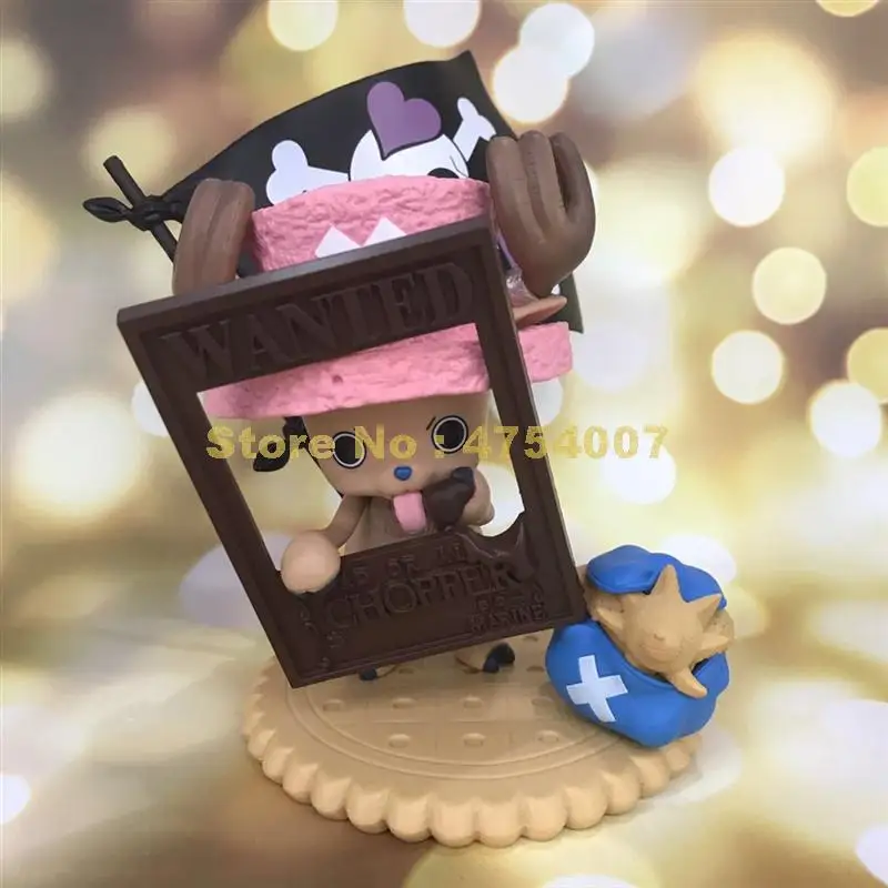 Аниме one piece pop chopper фоторамка экшн фигурка Коллекционная модель 17 см