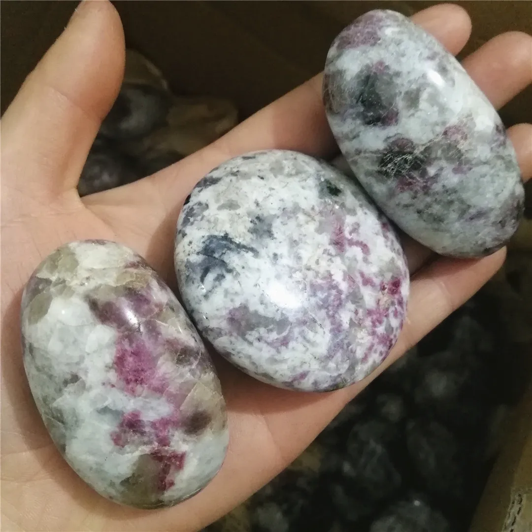 1 шт. 35-40 мм Редкие природный красный турмалин кварцевые кристаллы в форме игры