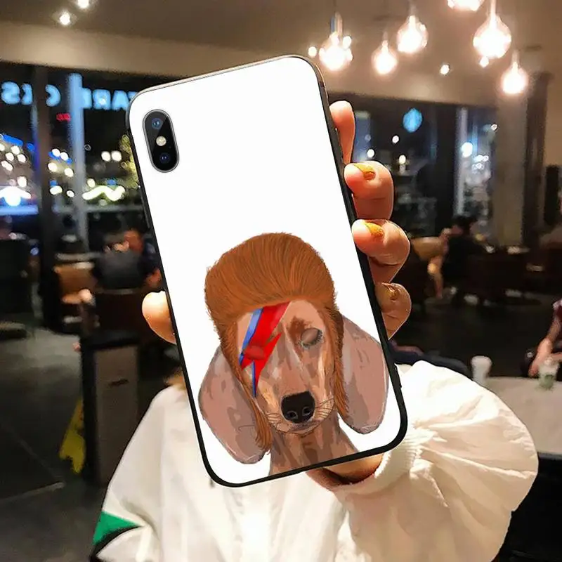 

Cartoons Dachshund Dog Cute pet Phone Case for iPhone 11 12 pro XS MAX 8 7 6 6S Plus X 5S SE 2020 XR