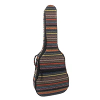 bohemian acoustic guitar casefoam padded 4041 inch guitar gig bag with neck protector pillow paddual shoulder strap