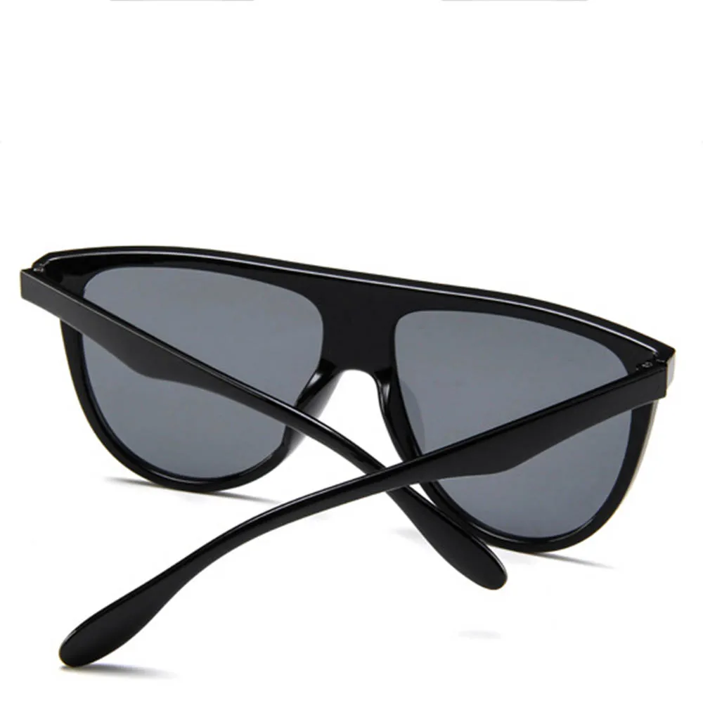2019 Модные женские тонкие роскошные солнцезащитные очки кошачий глаз с плоским