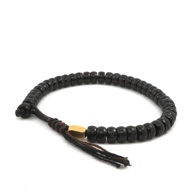 Poвчера тибетский буддийский Плетеный вручную хлопковый браслет на удачу с