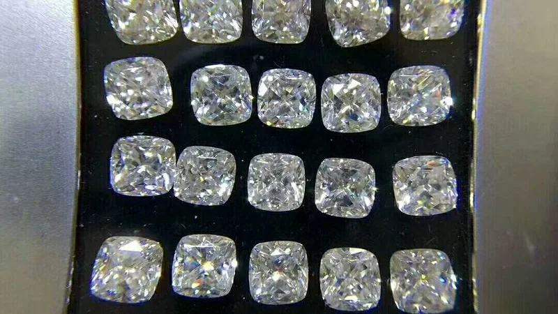 18K 750Au золото Moissanite АЛМАЗНОЕ КОЛЬЦО D Цвет VVS с национальным сертификатом MO-00105