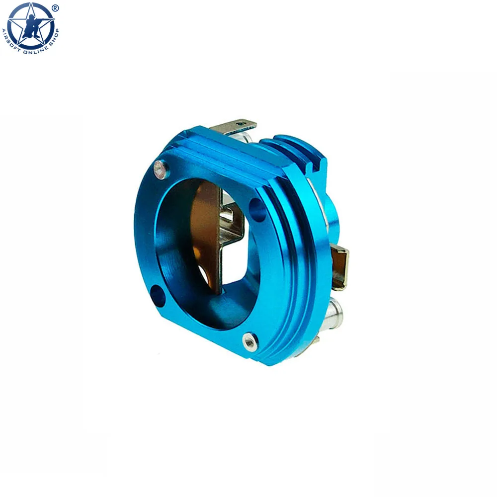 AOLS Connector Base for All Type of AEG Motors CNCɽ Aluminum back cover airsoft paintball accessories | Спорт и развлечения