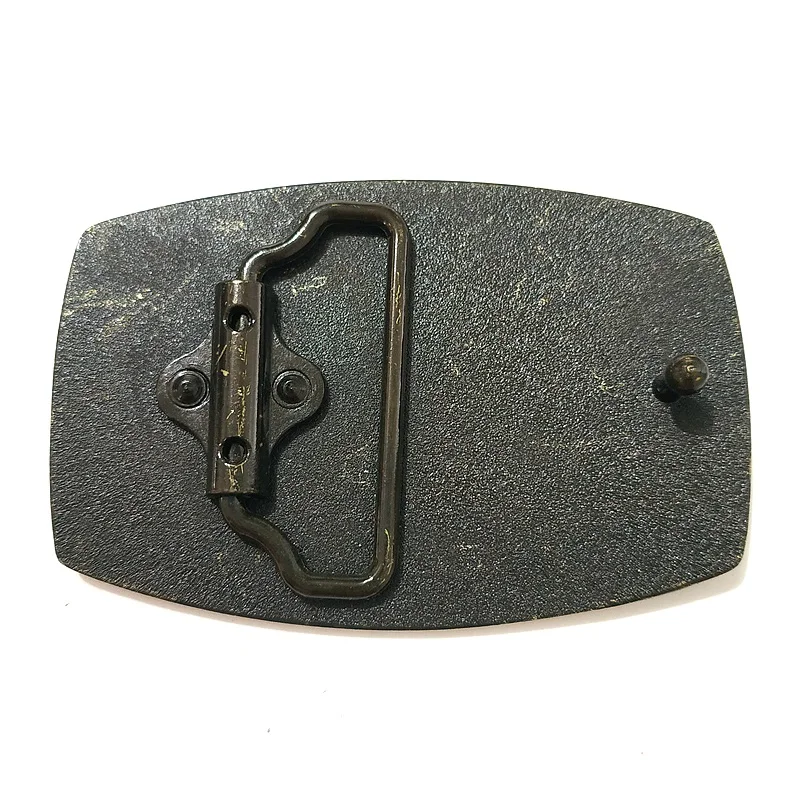 Пряжка для ремня мужская металлическая однотонная без рисунка 4 см | Дом и сад