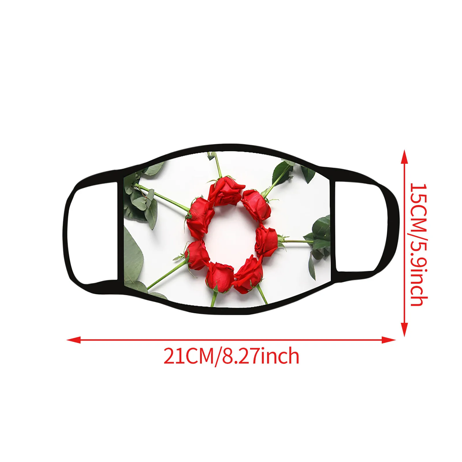 

1pc Washable Floral Printing Masks Adjustable Fashion Adult Breathable Mondmasker Masque En Tissu Lavable Mascarilla Tela