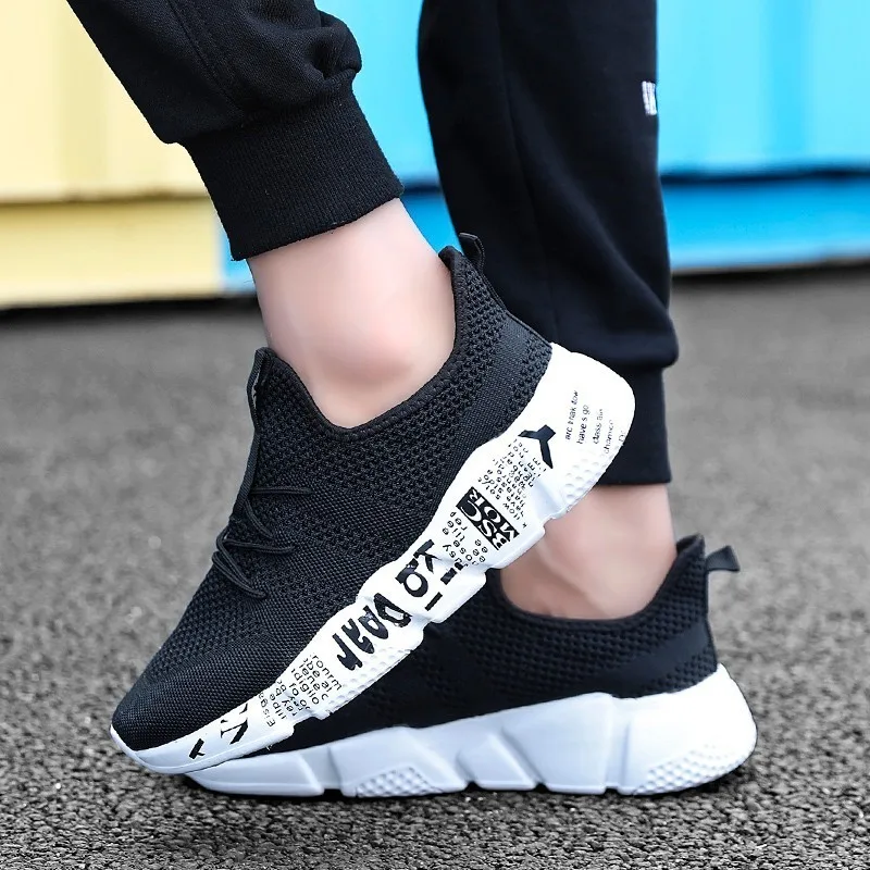 2019 New Fashion Breathable Shoes Men Casual Mesh Woven Sneakers Camouflage Outdoor Footwear For Male | Обувь