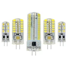 10 шт., светодиодные галогенные лампы G4 DC 12 В AC 3014 в 2835 360