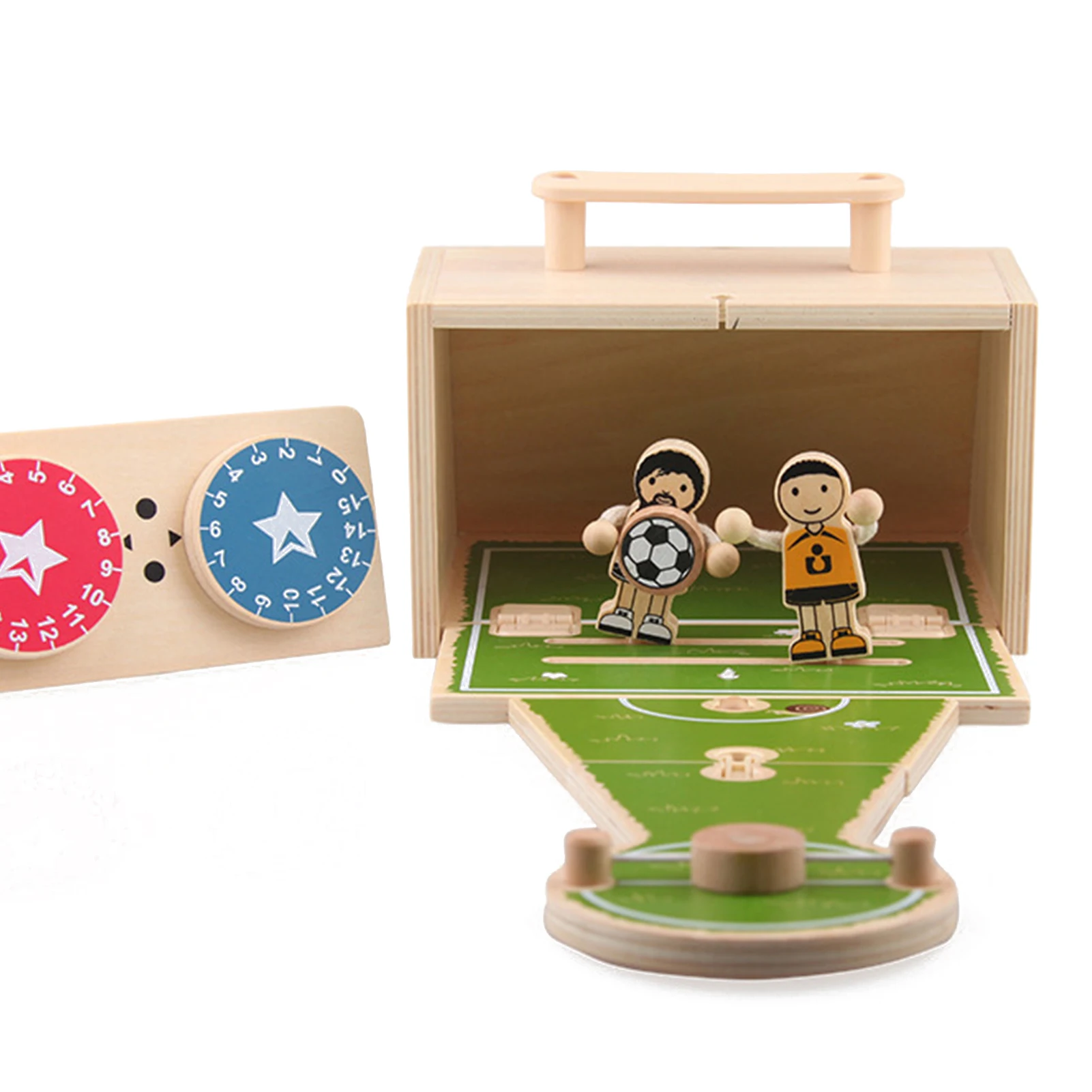 

Fast Sling Puck Game Foldable Fun Desktop Soccer Game Toy Desktop Battle Board Game for Adult Child Family Party Playing