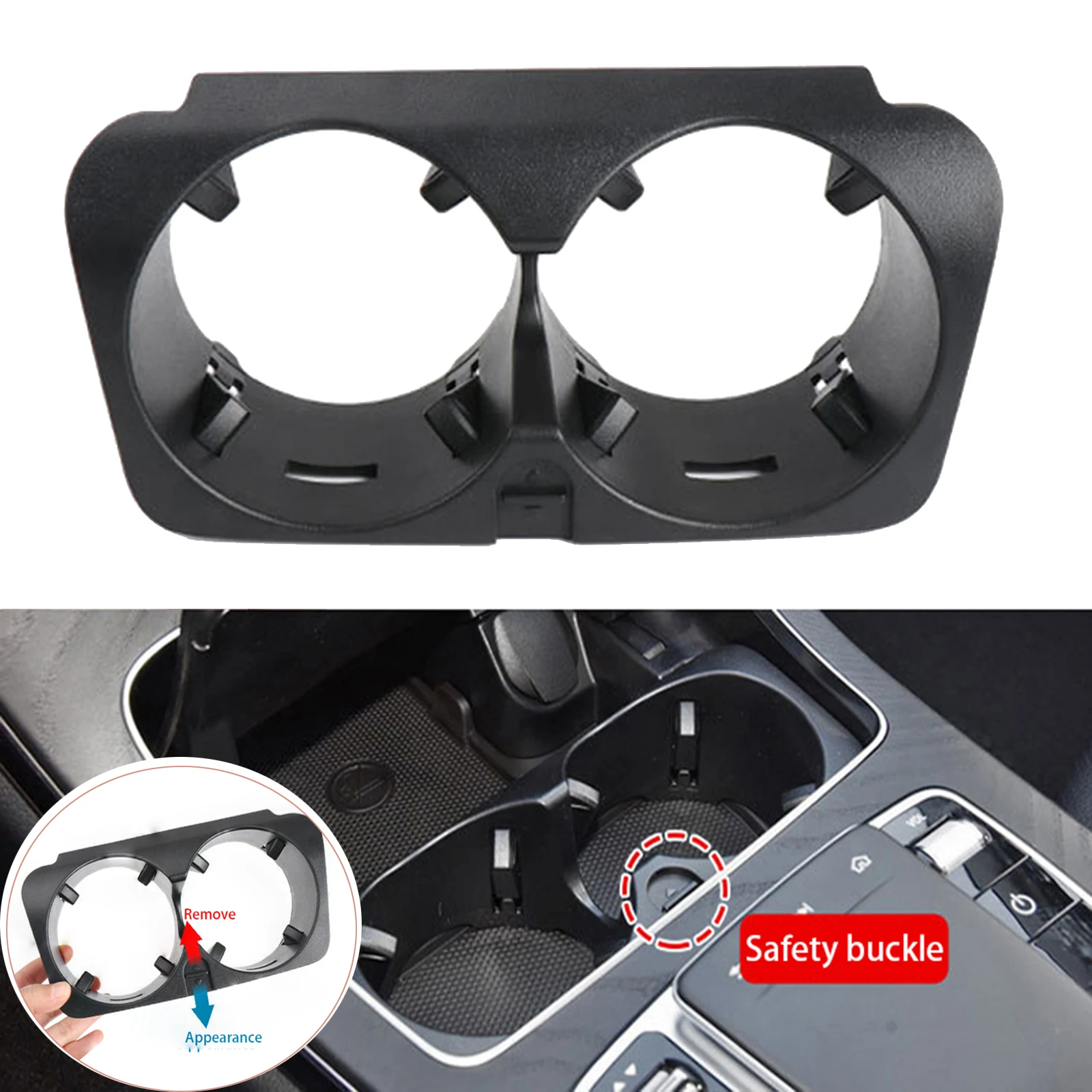 

Water Cup Holder Dual Cup for C Class W238 2017-2021 W205 W448
