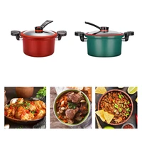 3 57l non stick gas induction pressure cooker soup cooker universal pot stainless steel mini pressure cooker safe easy to clean