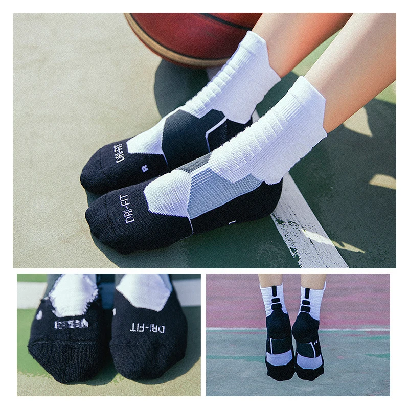 2020 дышащие баскетбольные носки компрессионные спортивные дезодоранты для