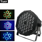 Светодиодный 36x3W Par Светильник s DJ светодиодный RGBW Par Светильник s RGB Wash Disco светильник DMX512 управляемый луч светильник вечерние сценический клубный эффект светильник ing