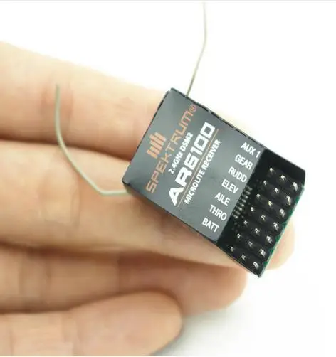 2 4 Ghz RC 6CH AR6100 DSM приемник канала 6 Aceptador Apoyo DX6i/DSX9/DSX11/DSX12 DX6/DX6i/DX7/DX8|Детали и