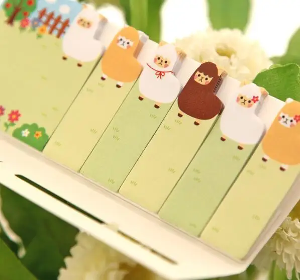 1 шт. Lytwtw's Kawaii Британский Стиль Стикеры для заметок липкие сообщение заметки Pad милые животные Diy офисные школьные канцелярские принадлежности