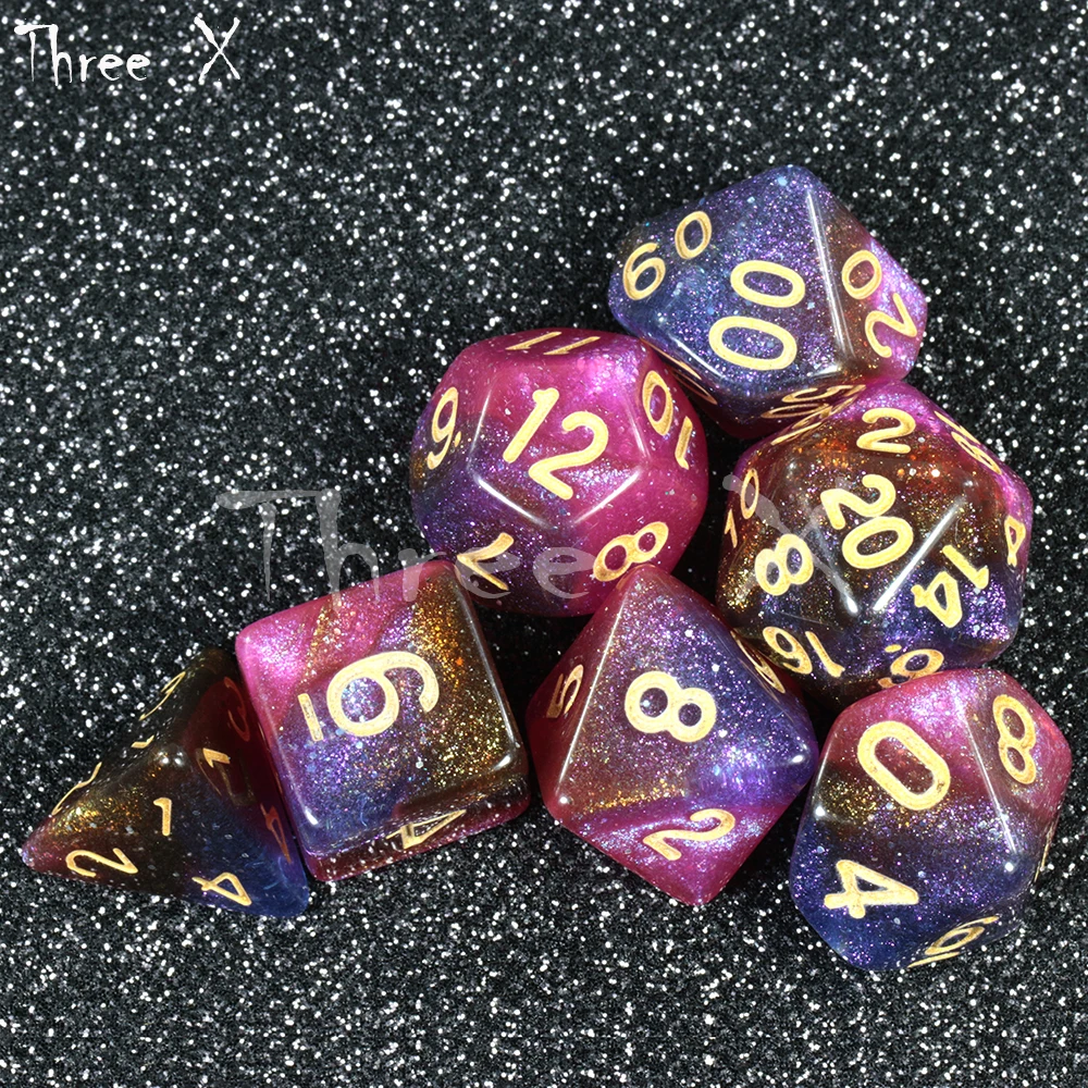 7 шт. аксессуары для игры в игральные кости|Кубики| |