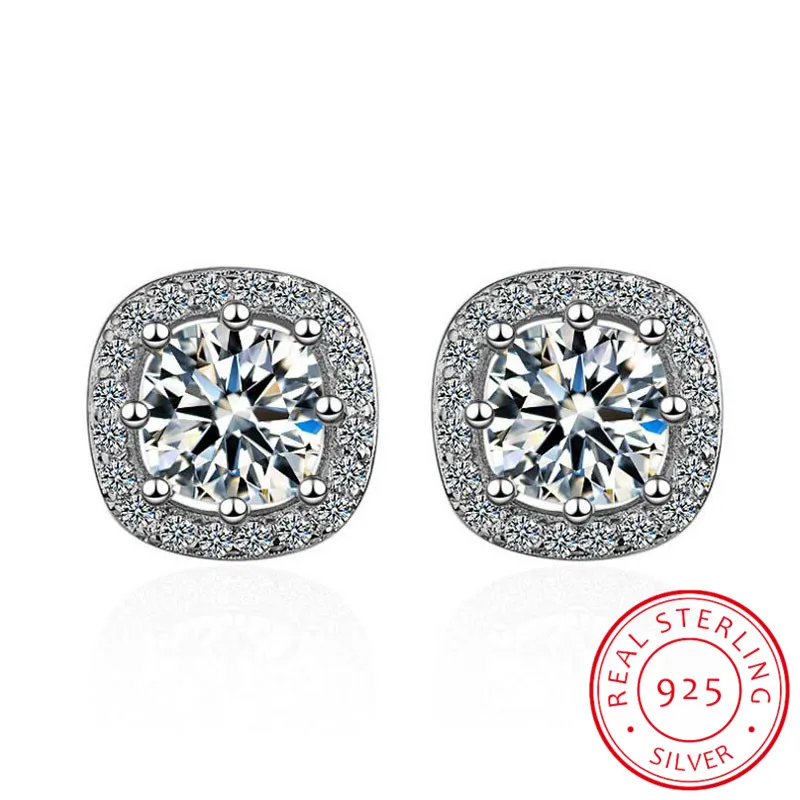 Роскошные серьги из стерлингового серебра 925 пробы для женщин ослепительные