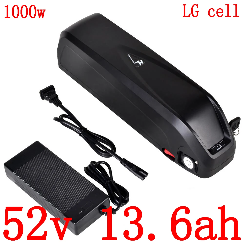 Литий ионный аккумулятор для электровелосипеда LG 52 в 14 а/ч 500 Вт 750 1000 51 8 13 10 А/ч 17