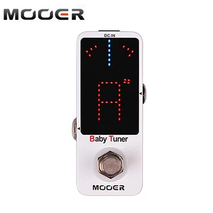 Mooer Baby Tuner Guitar Pedal High Precision LED Display True bypass for Most Electric Guitar Bass Chromatic Tuner Pedal