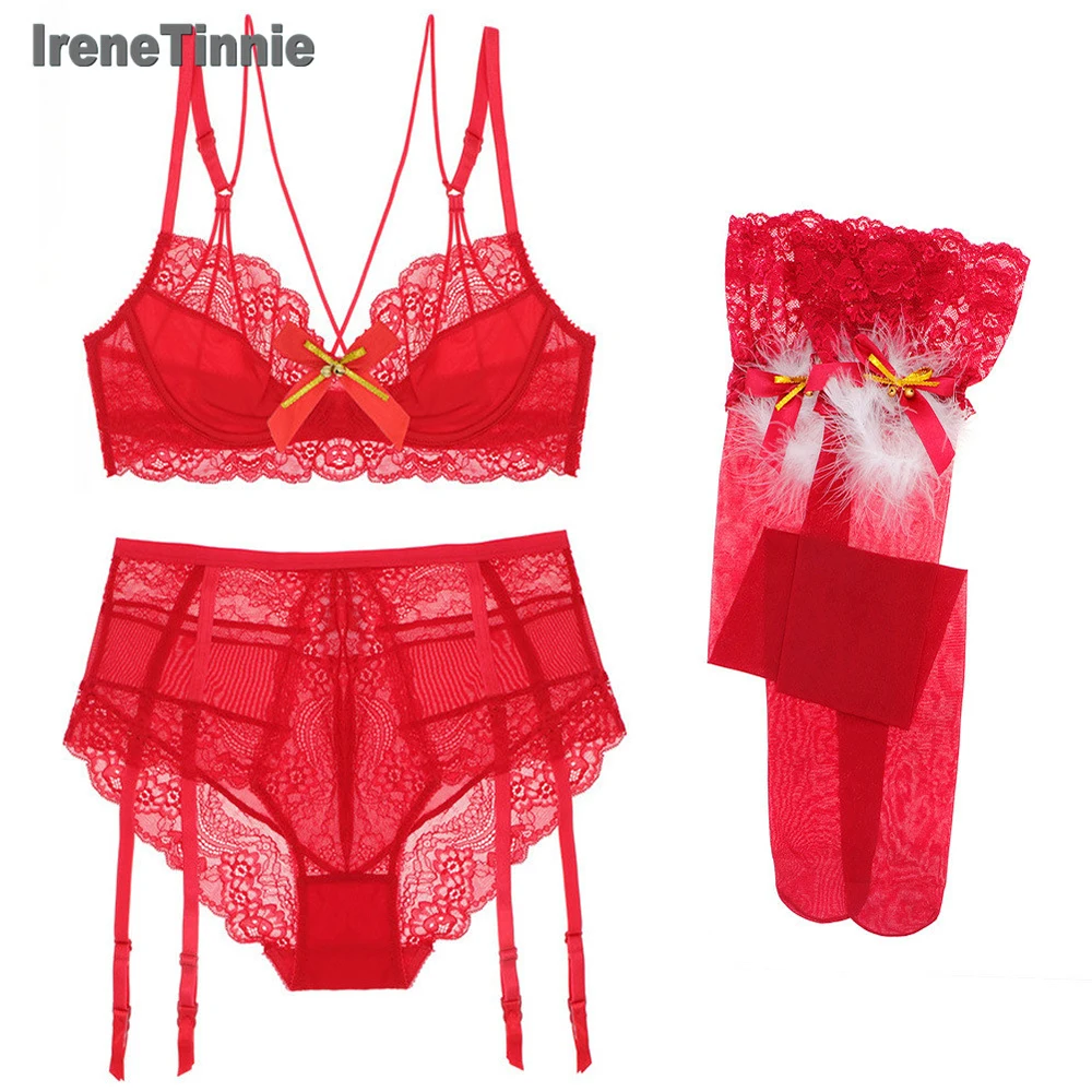 Irene Tinnie сексуальное нижнее белье ультра-тонкий кружевной бюстгальтер и тонкие