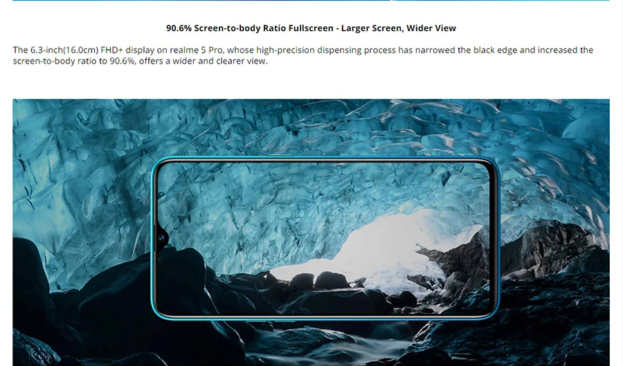 EU версия OPPO Realme 5 Pro 6,3 ''4/8 ГБ Оперативная память 128 Гб Встроенная память Восьмиядерный 4035 мА/ч, 48MP+ 16MP Quad камеры, быстрая зарядка, мобильный телефон