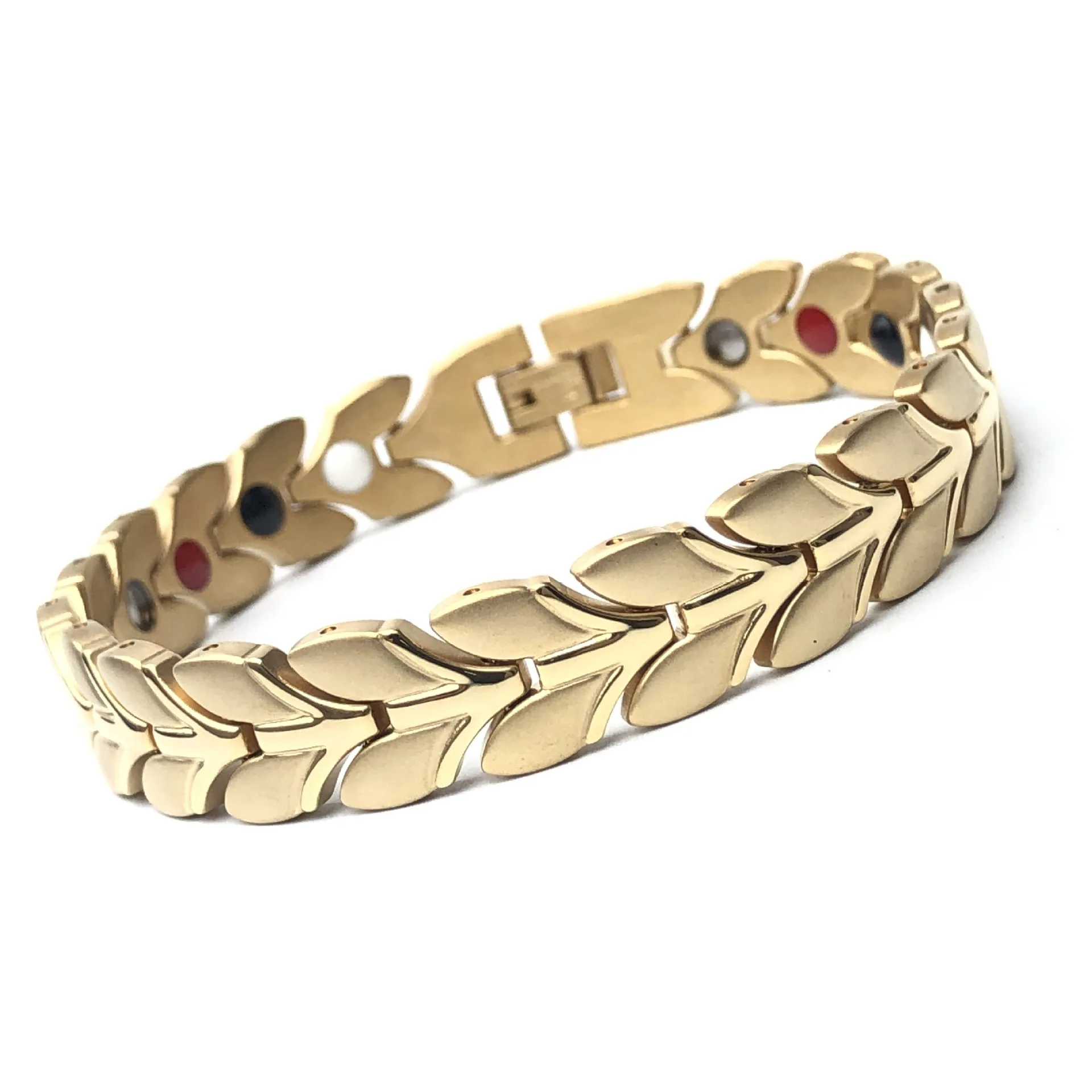 Нержавеющая сталь браслет из титана и стали ювелирные изделия магнит Германия