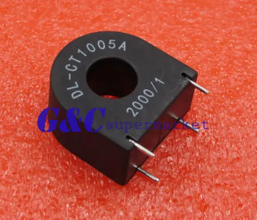 DL-CT1005A 50A 10A/5mA миниатюрный трансформатор тока Датчик | Электронные компоненты и