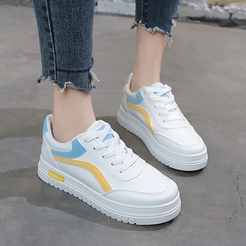 

Ladies Sneakers Leisure Flat Shoes Small White Shoes Spring And Summer 2021 New Low Top Lightweight And Breathable Women's Shoes
