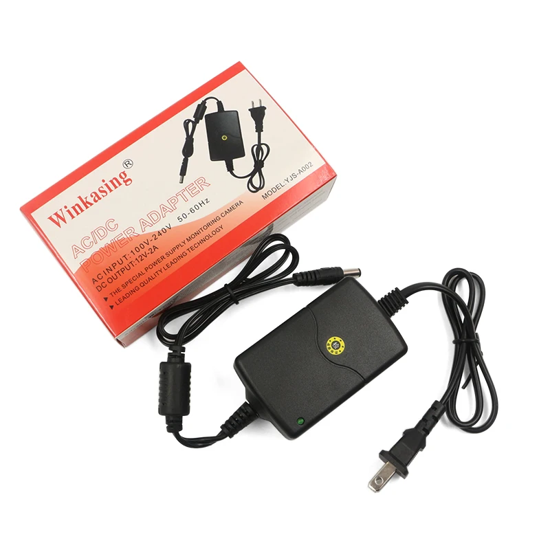 Ac100 240v DC12v 2a 24w Us Eu Uk Au Plug Dc Ac универсальный блок питания для светодиодных лент