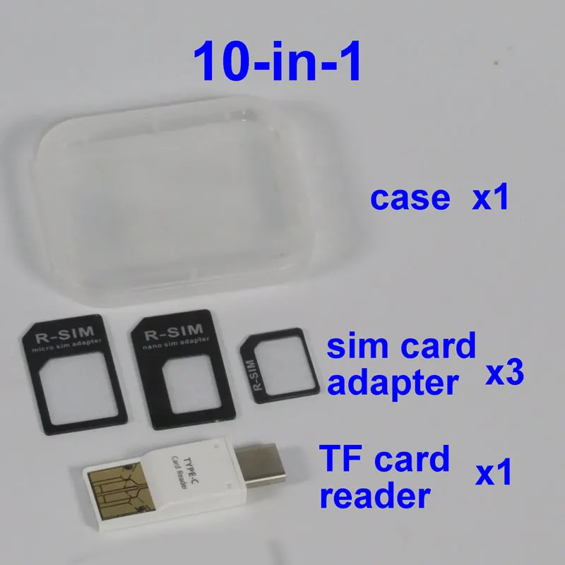 Тонкий считыватель tf карт Type C ПК 2 в 1 USB и usb адаптер micro для записи смартфонов