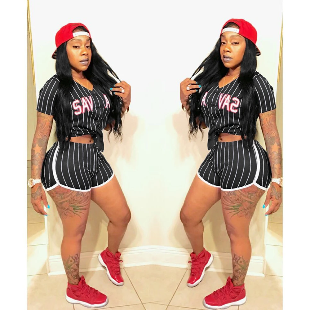 Комплект из двух предметов Cutubly с коротким рукавом сексуальные повседневные