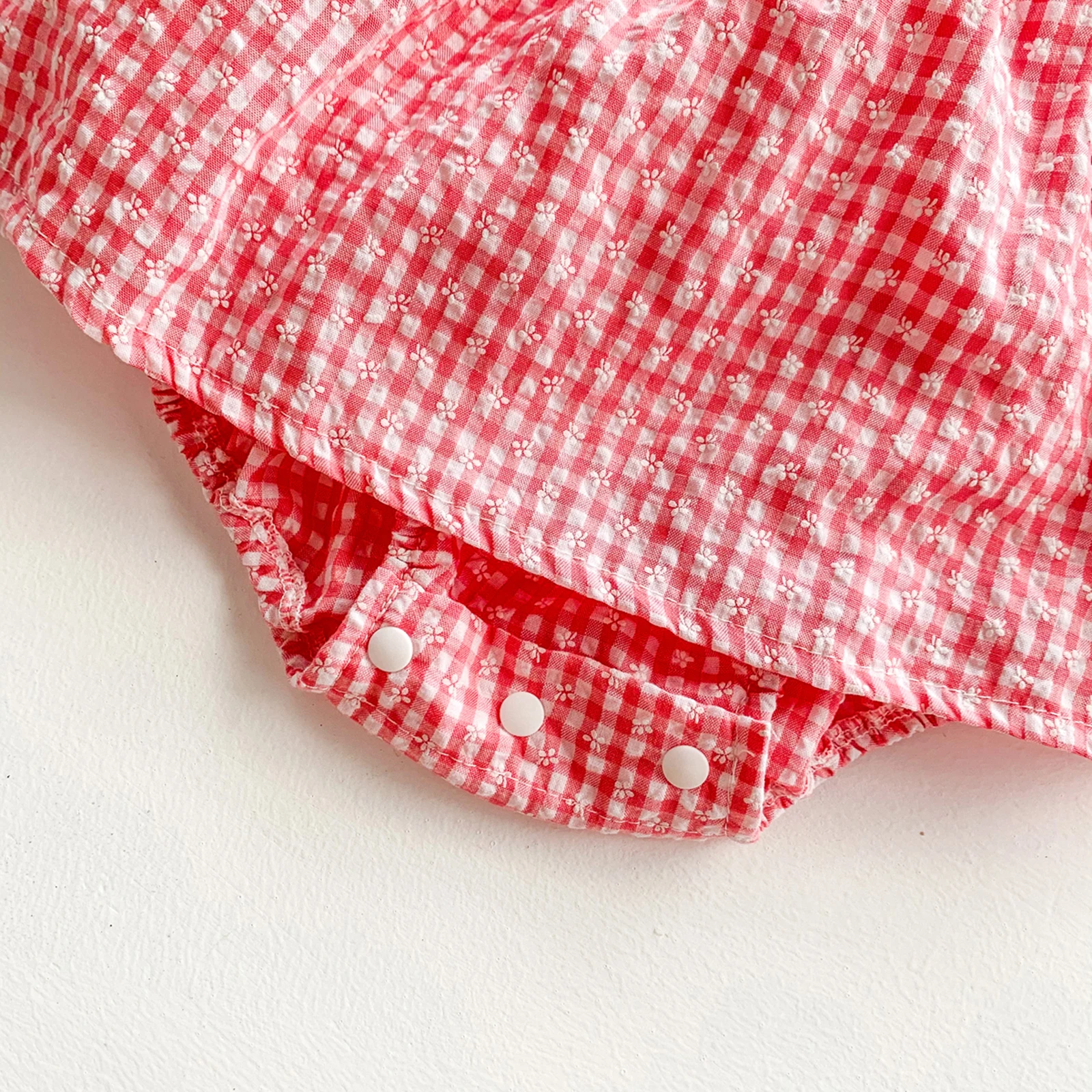 

Ma&Baby 0-12M Summer Newborn Infant Baby Girl Plaid Romper Sleeveless Ruffles Jumpsuit Playsuit Summer Outfits DD43