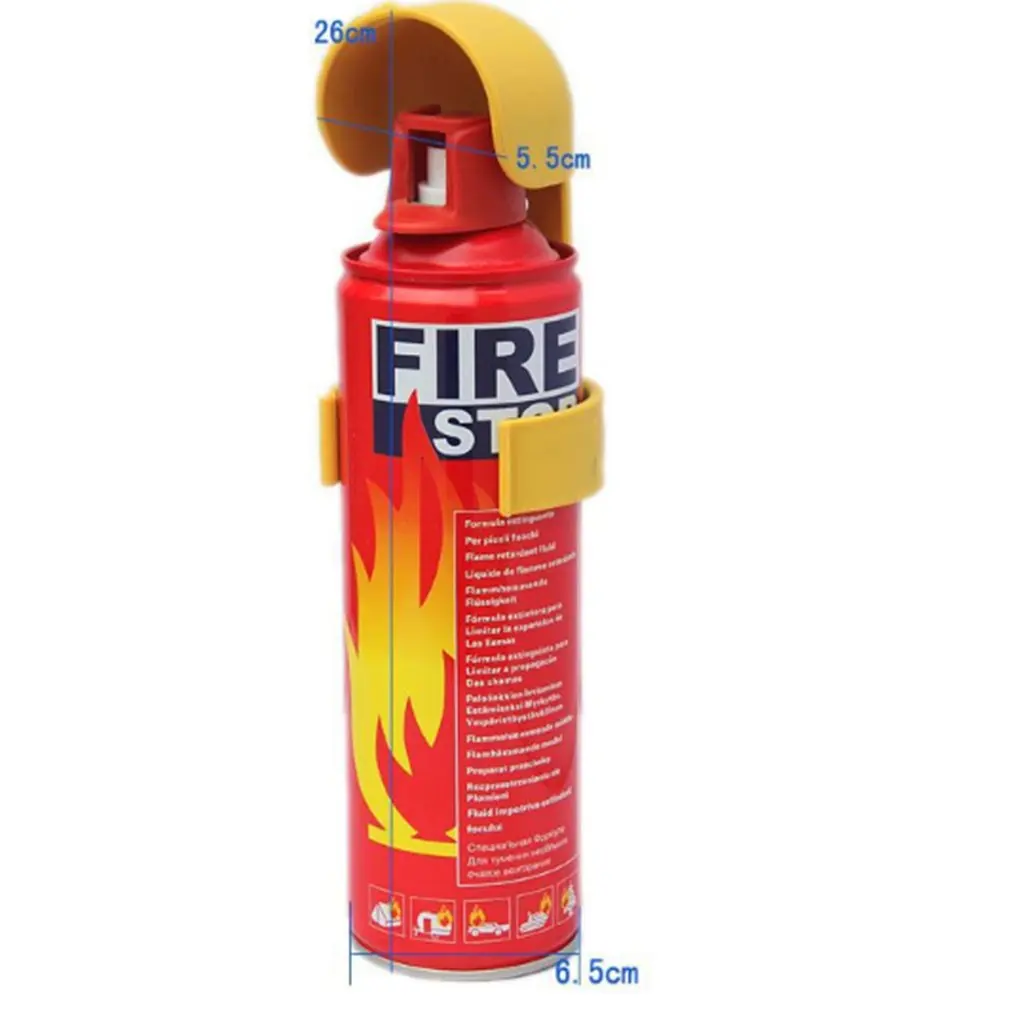 Мини-огнетушитель портативный бытовой для использования в автомобиле