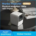 Портативный проектор глобальная версия Wanbo T2 MAX, 1920*1080P, с вертикальной коррекцией изображения, для домашнего кинотеатра