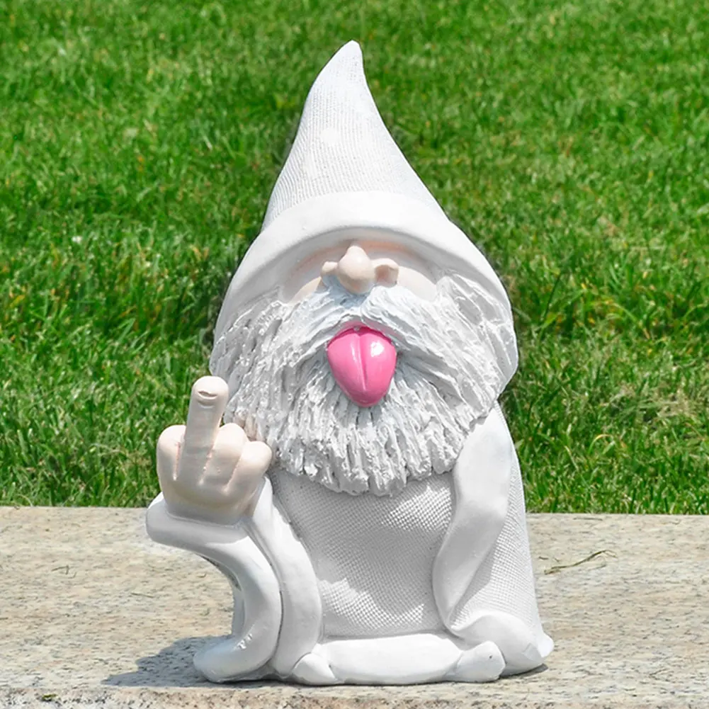 

Fairy Garden Resin Gnomes Garden Funny Dwarf Figures Craft Garden Decorative Statue Miniature Gnomes Figurines For House Decor