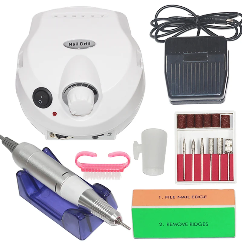 30000 об/мин Электрическая дрель для ногтей электрическая машинка маникюра