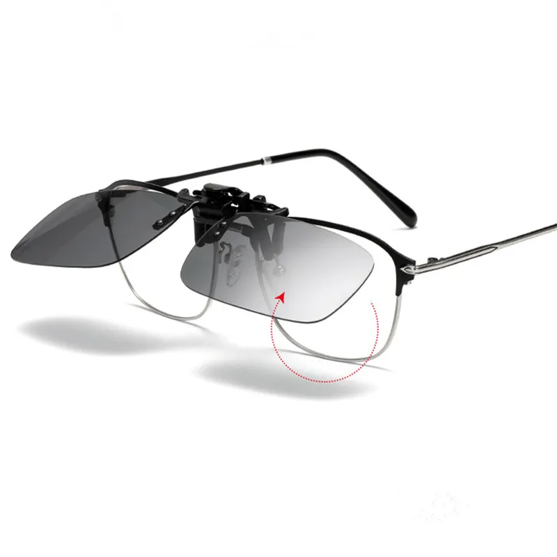 New Polarized Driving Cycling Fishing Glasses Night Vision Day Time Clip-on Lens Sunglasses | Спорт и развлечения