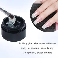 5g nail repair gel quick to absorb fixing cracks transparent cracked polish fiber repair gel for protect